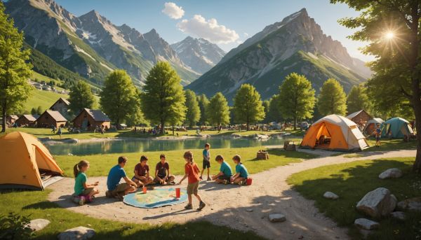 Chasser l'ennui : activités enfants et soirées festives au camping vallée de l'Ubaye